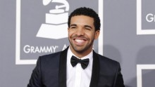 Rapper Drake arrives at the 55th annual Grammy Awards in Los Angeles, California February 10, 2013.