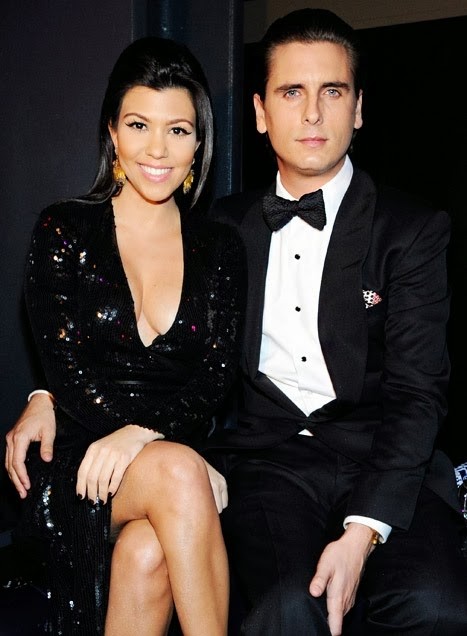 Kourtney Kardashian and Scott Disick