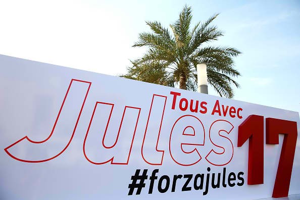 Message of support Jules Bianchi