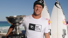 Pro Surfer Mick Fanning Survives Shark Attack 