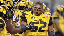 First openly gay NFL player defensive end Michael Sam