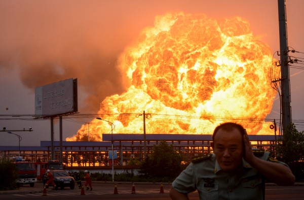 Eastern China Explosion