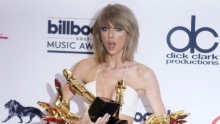 Pop star Taylor Swift launches clothing line exclusive to Chinese market. 