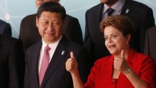 Thumbs up for China and Brazil relations