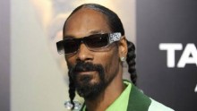 Singer and actor Snoop Dogg in Los Angeles, California, August 4, 2010.