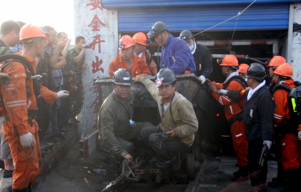 China Flooded Mine Rescue