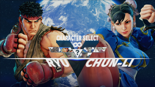 Street Fighter 5 character selection grid 
