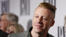 Musician Macklemore poses at the 62nd Annual BMI Pop Awards in Beverly Hills, California, May 13, 2014.