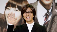 Actor Bae Yong-Joon attends during a press conference to promote KBS TV drama 'Dream High' at the Kintex on December 27, 2010 in Goyang, South Korea. 