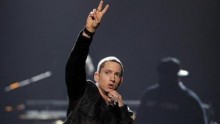 Rapper Eminem performs 'Not Afraid' at the 2010 BET Awards in Los Angeles June 27, 2010.
