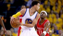Jason Terry (#31) and Steph Curry