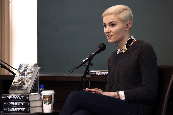 Veronica Roth Attends The 'Insurgent' Movie Tie-In Event
