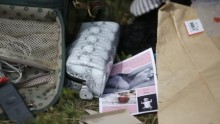 Belongings found at the MH17 crash site