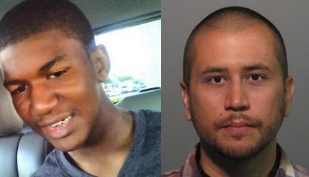 The late Trayvon Martin and George Zimmerman
