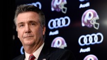Washington Redskins President Bruce Allen In A Press Conference on January 9, 2014