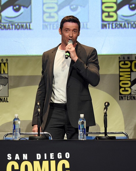 Actor Hugh Jackman speaks onstage at the 20th Century FOX panel during Comic-Con International 2015 at the San Diego Convention Center