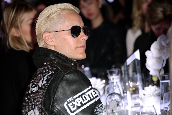  Jared Leto attends the Paris Fashion Week 