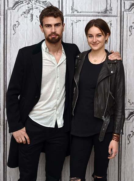 Shailene Woodley And Theo James Visit AOL Build