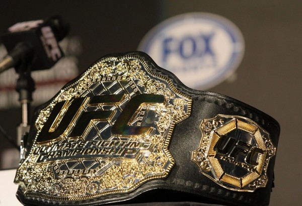 UFC championship belt