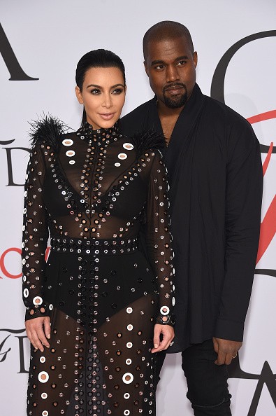 Kim Kardashian and husband Kanye West.
