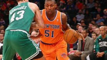 Metta World Peace during his stint with the New York Knicks