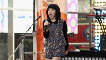 Carly Rae Jepsen Performs On NBC's 'Today'