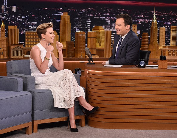 Scarlett Johansson Visits 'The Tonight Show Starring Jimmy Fallon'