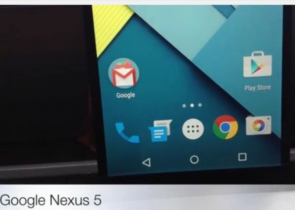 Nexus 5  is an Android smartphone manufactured by LG Electronics. 
