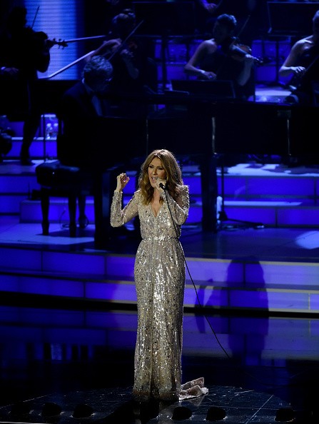 Celine Dion returns to Las Vegas stage. 
