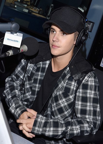 Justin Bieber Visits SiriusXM Hits 1's The Morning Mash Up