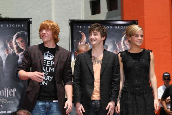 Harry Potter Cast Hand And 'Wand-Print' Ceremony