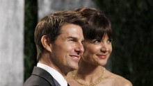 2012 file photo of ex-couple Tom Cruise and Katie Holmes. 