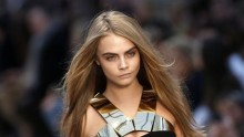British supermodel Cara Delevingne rules on fashion catwalks