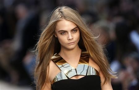 British supermodel Cara Delevingne rules on fashion catwalks