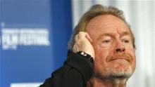 Director Ridley Scott attends a news conference for the movie ''A Good Year''