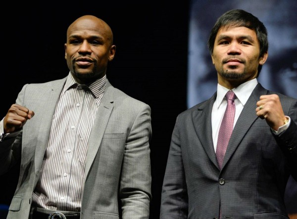 Floyd Mayweather Jr. and Manny Pacquiao