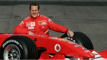 World champion F1 racer, Michael Schumacher