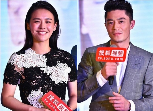 The lead roles of "Love Me, If You Dare" are facing the audience in the press release held on June 11.
