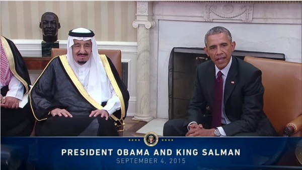 On Sep. 4, the U.S. President meets the King of Saudi Arabia.