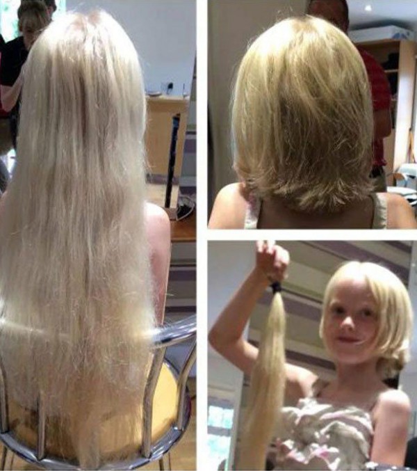 Real-life Rapunzel Donates Her Hair