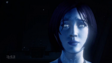 Cortana is the virtual assistant and will possibly appear in Halo 5 for Xbox One until early next year.