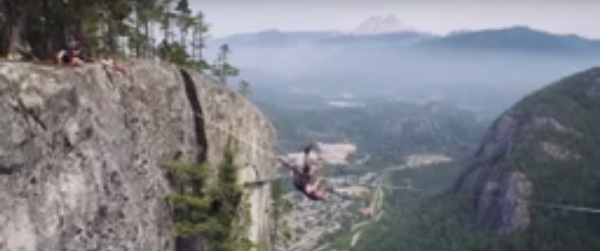 This Longest Slacklining Video Will Scare The Life Out Of You