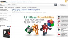 Amazon's new 3D printing store