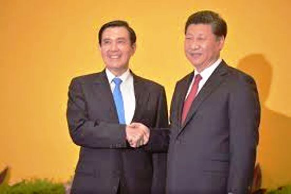 Two Chinas Meet, Shake Hands And Hold Historic Talks