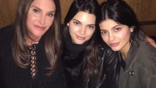 Kendall, Kylie and Caitlyn Jenner