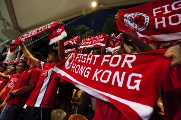Hong Kong football fans