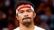 Boxing world champion Manny Pacquiao