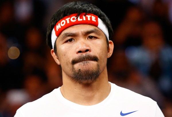 Boxing world champion Manny Pacquiao