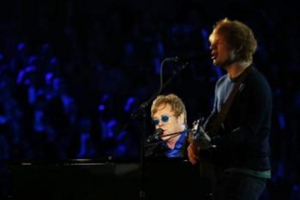Sir Elton John and Ed Sheeran