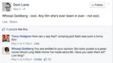 Whoopi Goldberg on Facebook Mentions app